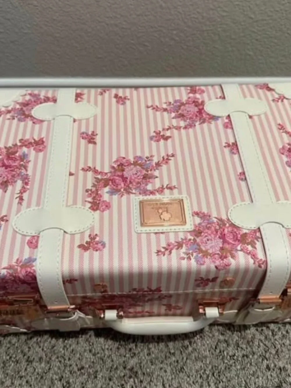 Floral Keepsake Trunk Box - Baby or Wedding